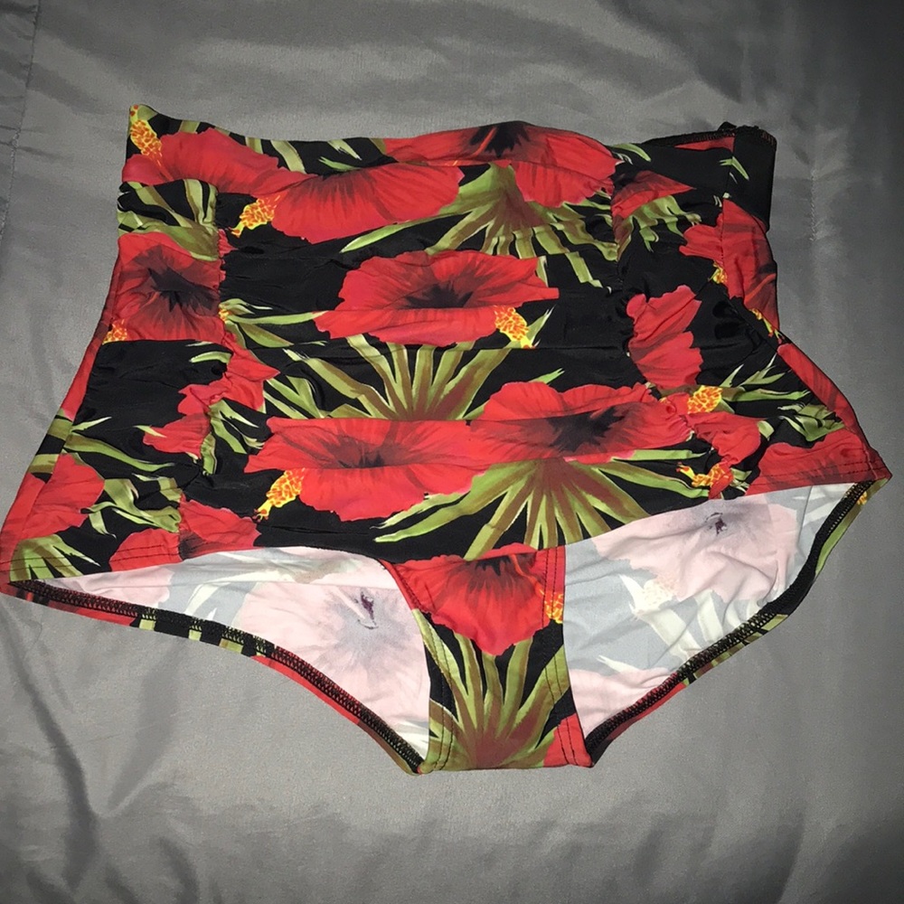 High Rise Bikini Bottoms